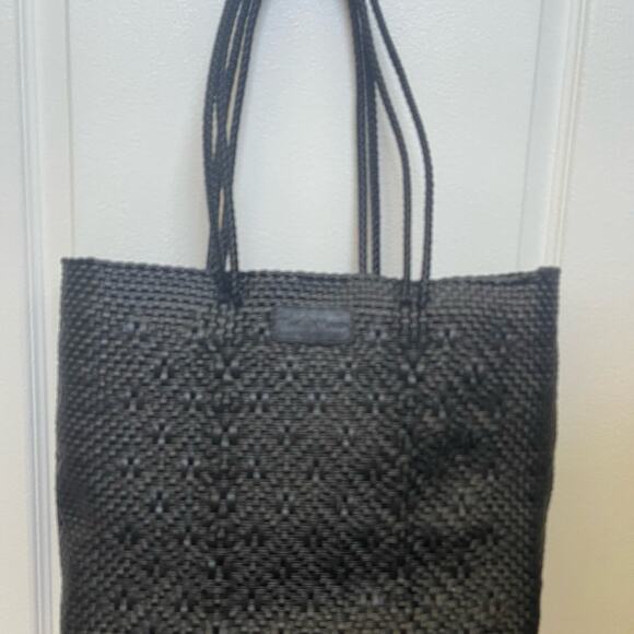 Tin Marin Tote Bag black weaved - Picture 2 of 13